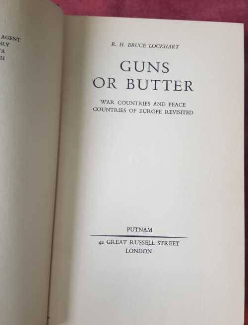 Churchill and War countries prior to WWII, Mulberry AND Guns or Butter