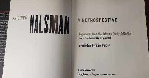 Philippe Halsman a Retrospective Photographs FIRST EDITION