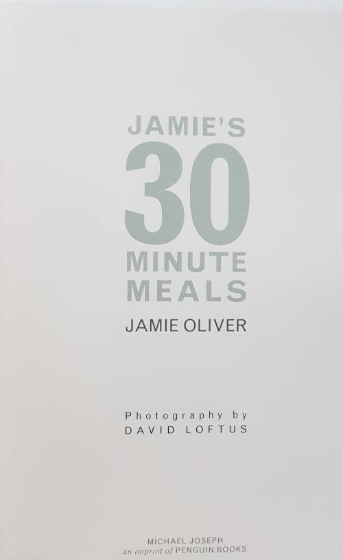 Jamie's 30-Minute Meals Jamie Oliver