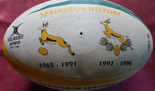 SPRINGBOK RUGBY BALL RARE