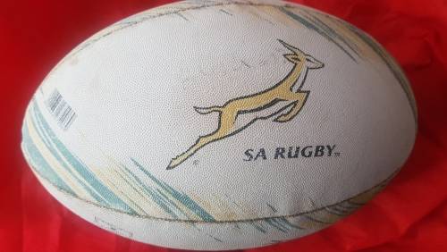 Vintage SPRINGBOK SUPPORTER RUGBY BALL