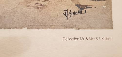 OLD PIMVILLE..signature reflecting Durant Basi Sihlali
