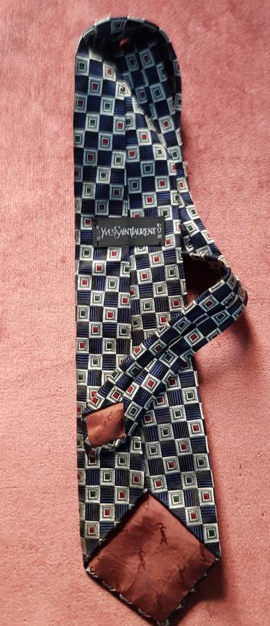 SILK TIE YSL