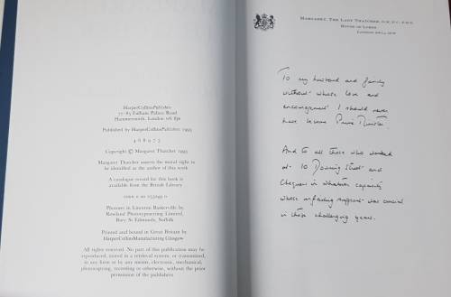 The Other Side of History Frederik Van Zyl Slabbert AND Margaret Thatcher The Dowing Street Years
