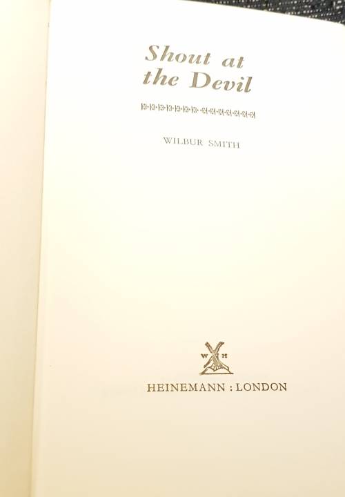 Heinemann Wilbur Smith Shout at the Devil