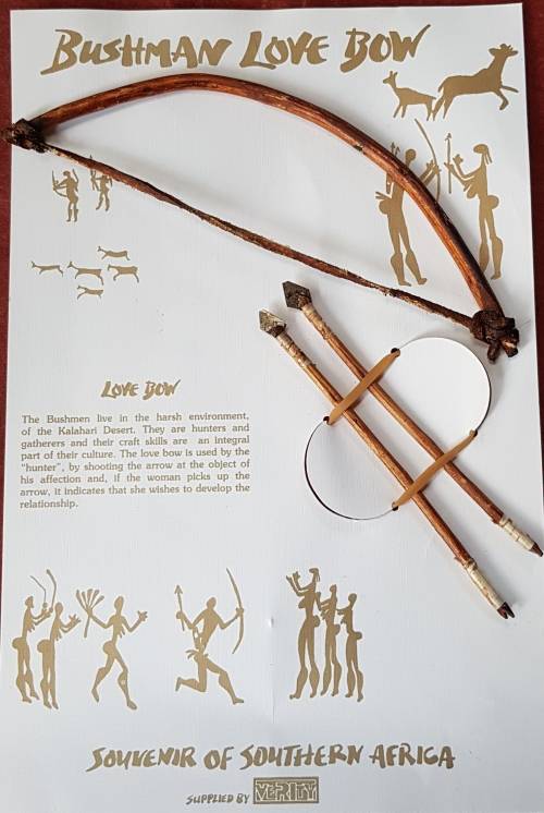 Bushman Love Bow and arrow
