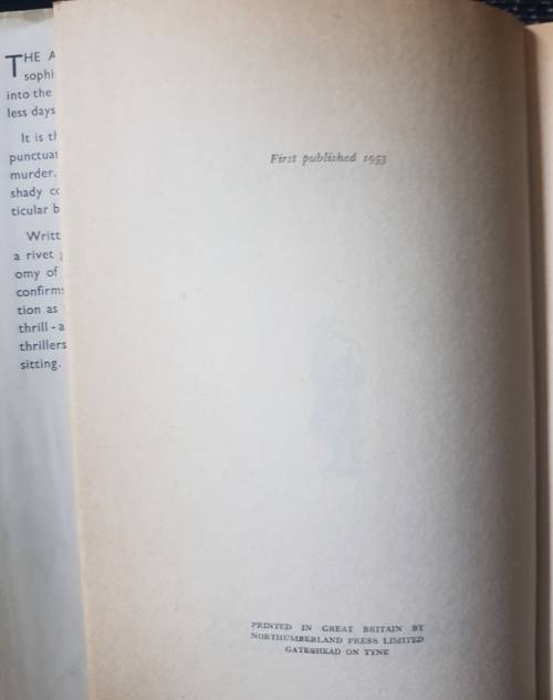 I'll Bury My Dead James Hadley Chase AND Leather Holster Shoulder or Belt