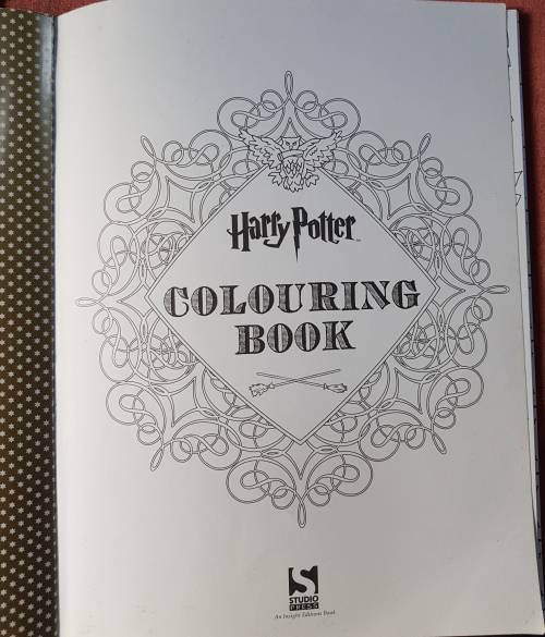 Harry Potter 3 DVDs Free AND Harry Potter Magical Places and Characters Colouring