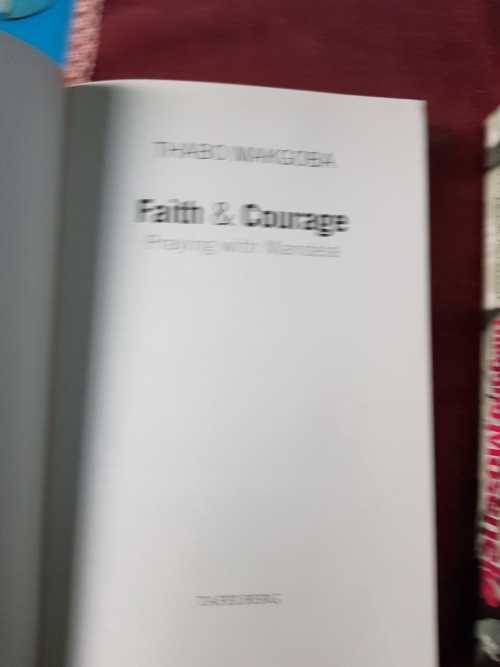 Faith and Courage by Thabo Makgoba & My Own Liberator by Dikgang Moseneke