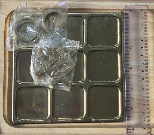 Vintage Brass Tic Tac Toe Game / noughts and crosses Board Games Brass Coffee Table Game / Table Top