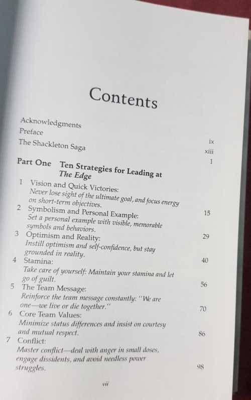 Leading at the Edge  Leadership lessons from the extraordinary saga of Shakletons Antarctic Expedit