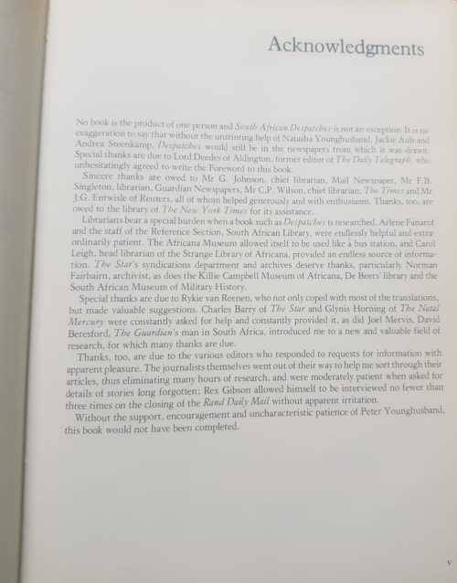 South African Dispatches Two Centuries of Best in South African Journalism Jennifer Crwys Williams