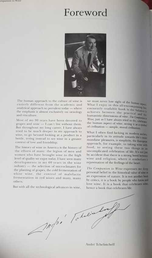 The Companion to Wine Coffee table book First Edition hardcover