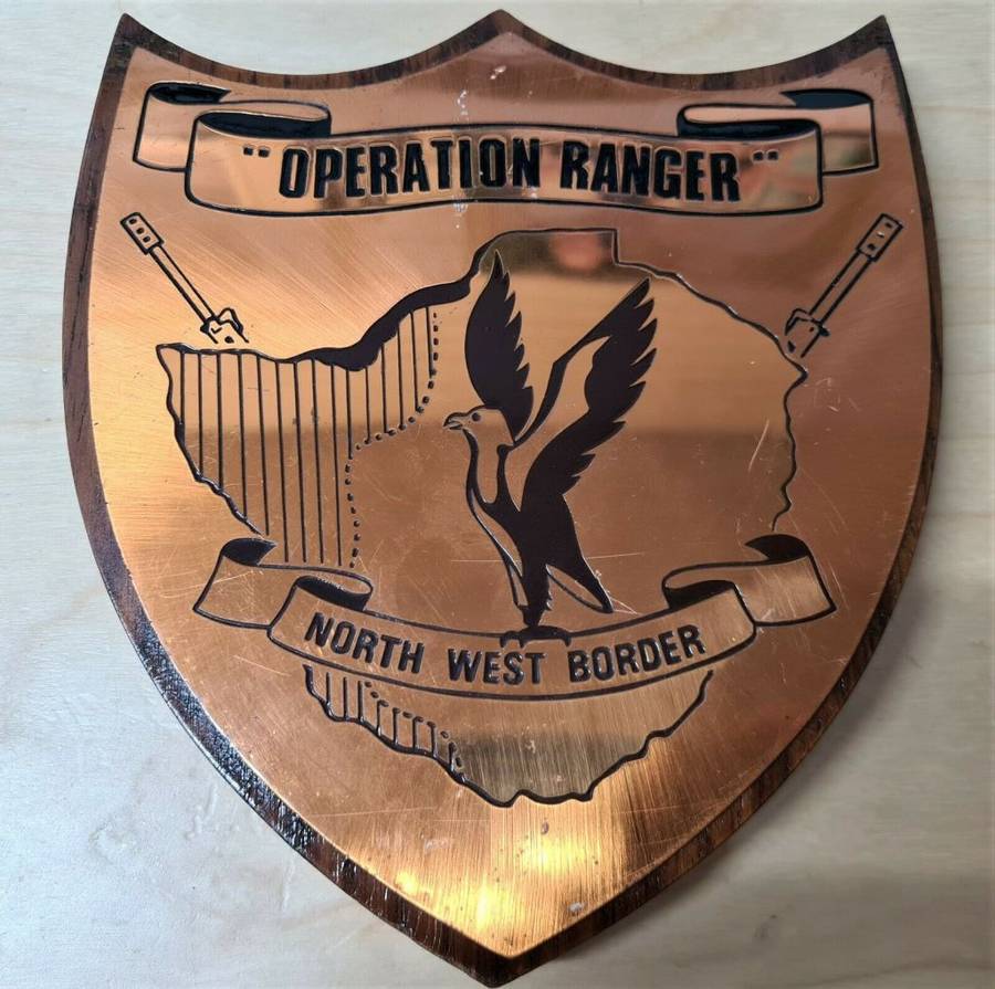 Rhodesian Plaque Operation Ranger Rhodesian