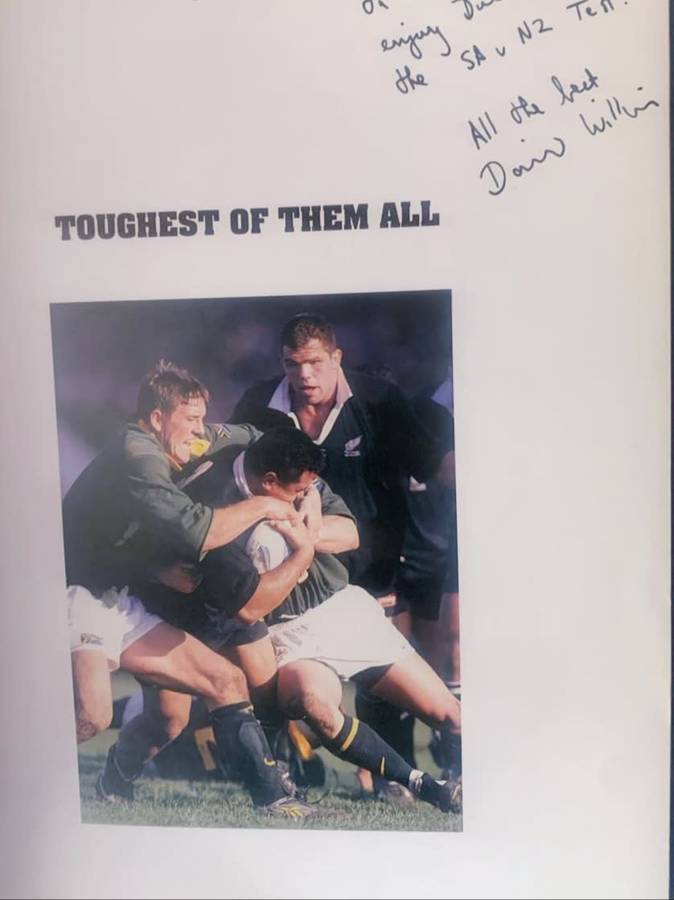 Signed Rugby Toughest of Them All Rugby