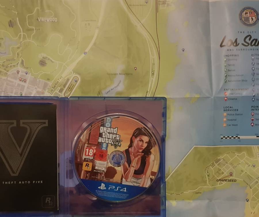 GRAND THEFT AUTO PS4 MAP PS4 GRAND THEFT AUTO PS4