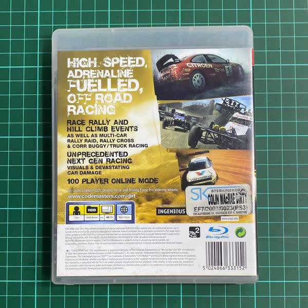 PS3 Colin Mcrae Dirt PS3