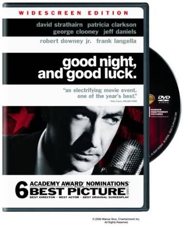 Good Night Good Luck Movie DVD