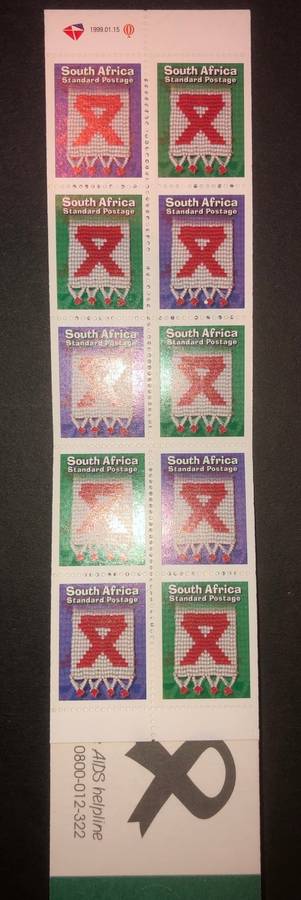 South Africa 1999 Aids Awareness Booklet, No 44