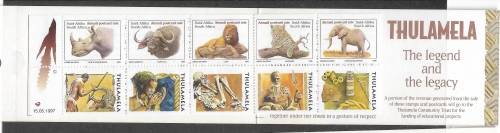 South Africa 1997 Booklet 29 Big 5 Thulamela