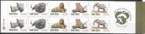 South Africa 1998 Booklet 32 Big 5