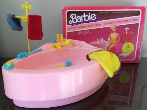 Vintage Barbie Luxury Bathtub