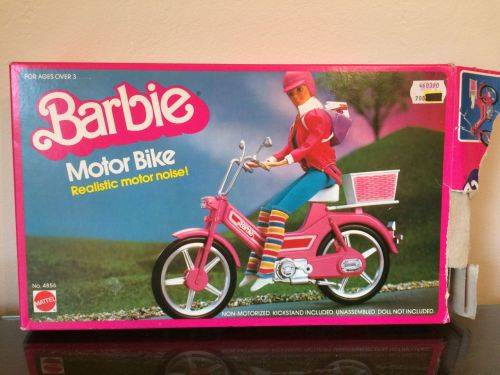 Vintage Barbie Motor Bike