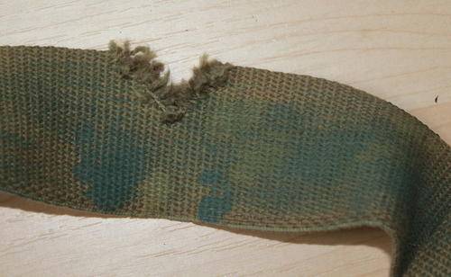 Damage to strap
