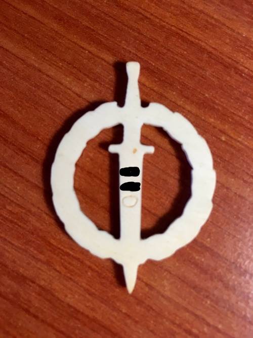 Ivory recce operators badge