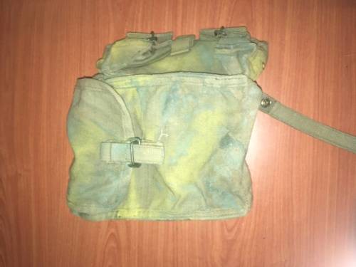 Rhodesian Army webbing pouches. Some British made. Some Fereday & Sons made