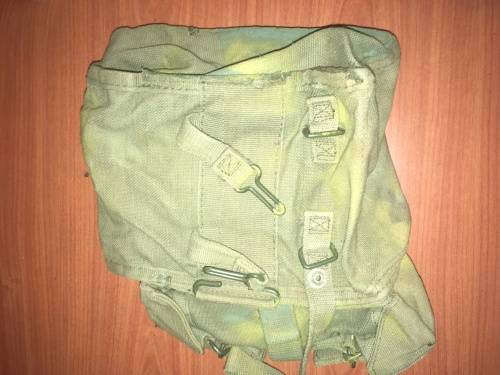 Rhodesian Army webbing pouches. Some British made. Some Fereday & Sons made