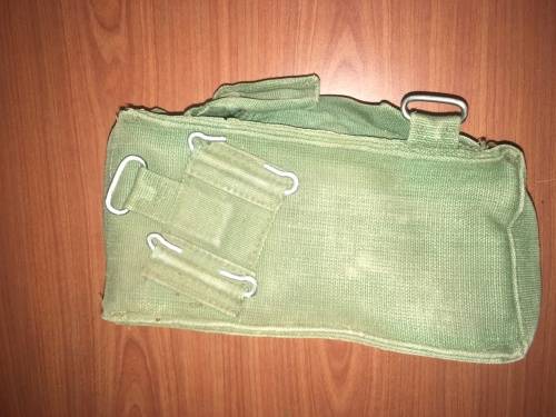 Rhodesian Army webbing pouches. Some British made. Some Fereday & Sons made