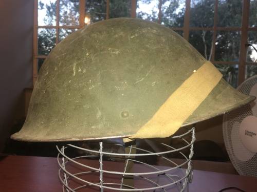 Military helmets, unknown origin