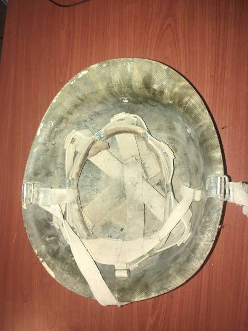 Military helmets, unknown origin