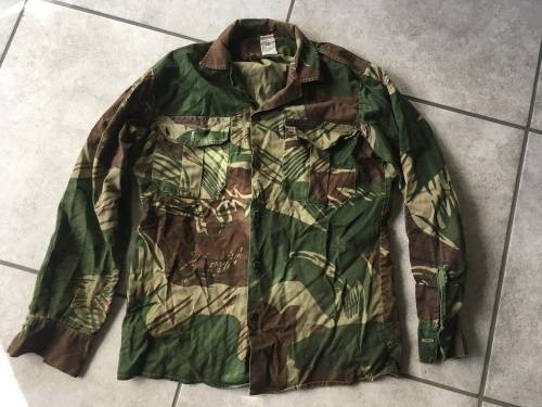 Rhodesian army long sleve shirt
