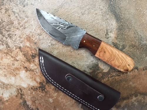 DAMASCUS Staal Biltong Mes vir die MAN, SEUN, PA of SKOON PA of OUPA in jou lewe