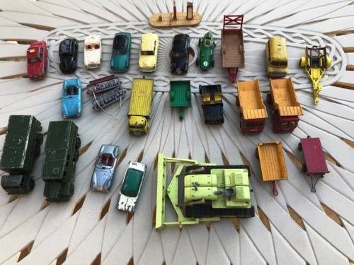 Dinky toy Original 25 Dinky toy collection which I played with 62 years ago. Selling as a set of 25