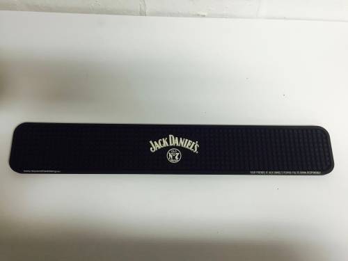 Jack Daniels Rubber Drip Mat/Runner