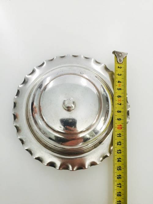 Vintage Silver Plated Butter Dish