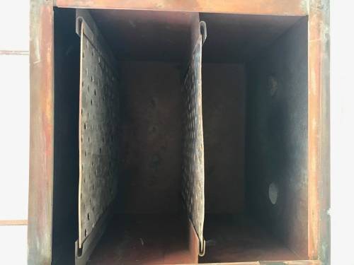 Antique surgical oven or bacteriological incubator.