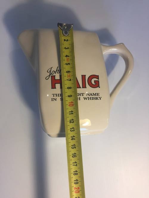 Vintage John Haig Whisky Water Jug