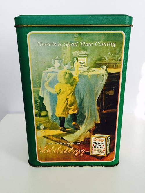 Vintage Kellogg's Corn Flakes Tin