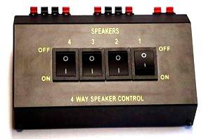 4 Way Speaker Controller