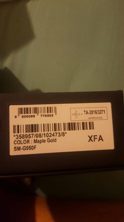 Gold Samsung Galaxy S8 For Sale!