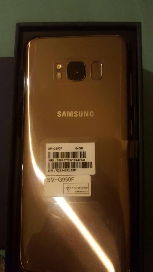 Gold Samsung Galaxy S8 For Sale!