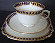 ROYAL ALBERT CROWN CHINA TRIO - CUP, SAUCER and TEA/SIDE PLATE 6146 CIRCA 1927-1935