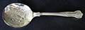 VINTAGE SHEFFIELD ENGLAND EPNS A1 KINGS PATTERN SERVING / FRUIT SPOON (22CM)