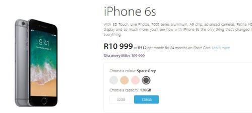 Iphone 6S 128 GB - Boxed with all accessories - Space Grey - 128GB !! + R1000 extras