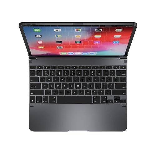 Brydge 12.9 Pro+ Wireless Keyboard with Trackpad for iPad Pro 12.9-inch (2020 & 2018) | SPACE GRAY