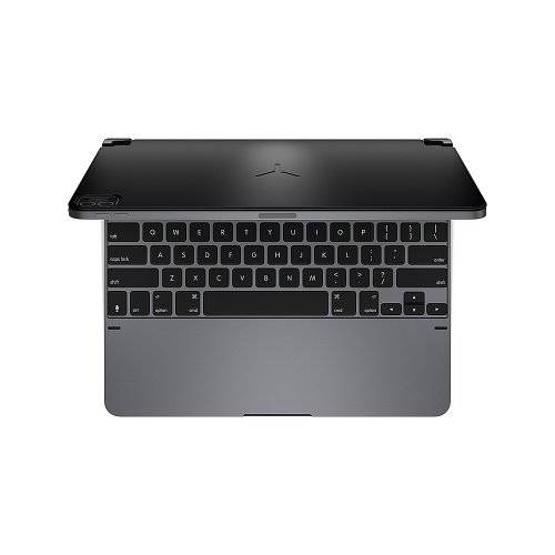 Brydge 12.9 Pro+ Wireless Keyboard with Trackpad for iPad Pro 12.9-inch (2020 & 2018) | SPACE GRAY